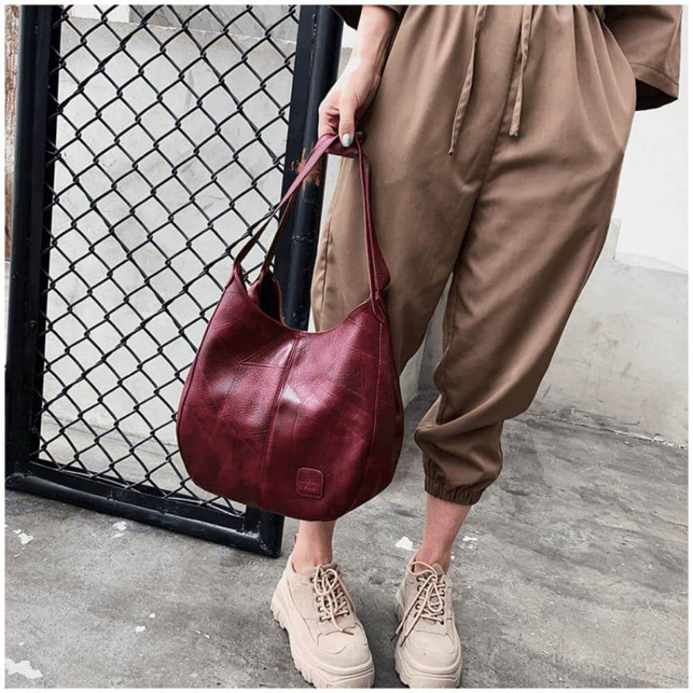 Bolsa Paris Couro | Moda Europa [COMPRE 1 LEVE 2]