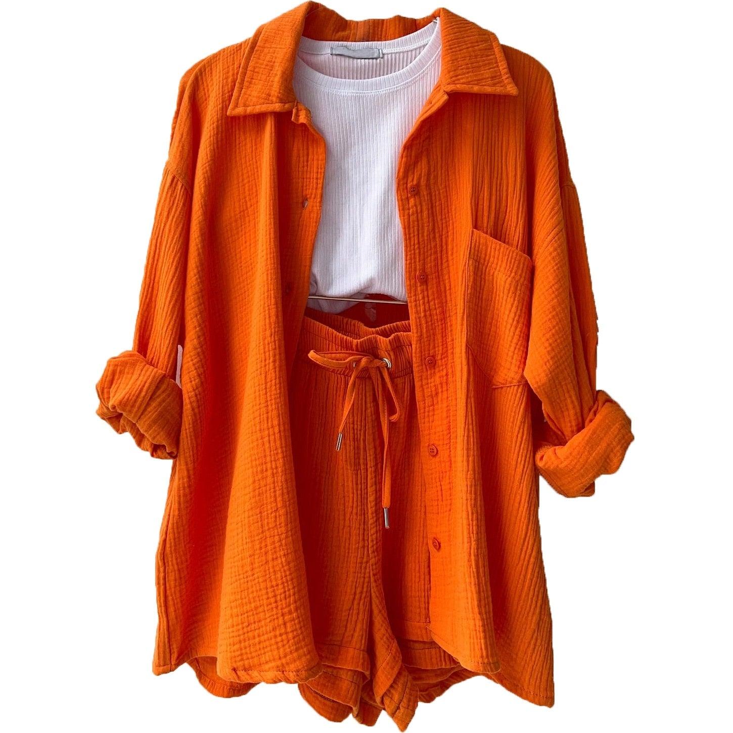 Conjunto Casual Feminino 2 peças -  Jennifer / Perfeito para o Verão é dias Quentes! Garantindo Estilo e Frescor!