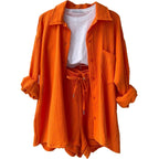 Conjunto Casual Feminino 2 peças -  Jennifer / Perfeito para o Verão é dias Quentes! Garantindo Estilo e Frescor!