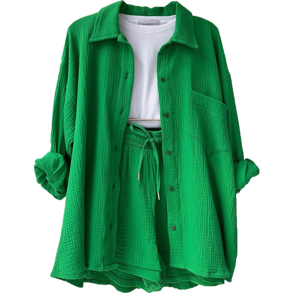 Conjunto Casual Feminino 2 peças -  Jennifer / Perfeito para o Verão é dias Quentes! Garantindo Estilo e Frescor!