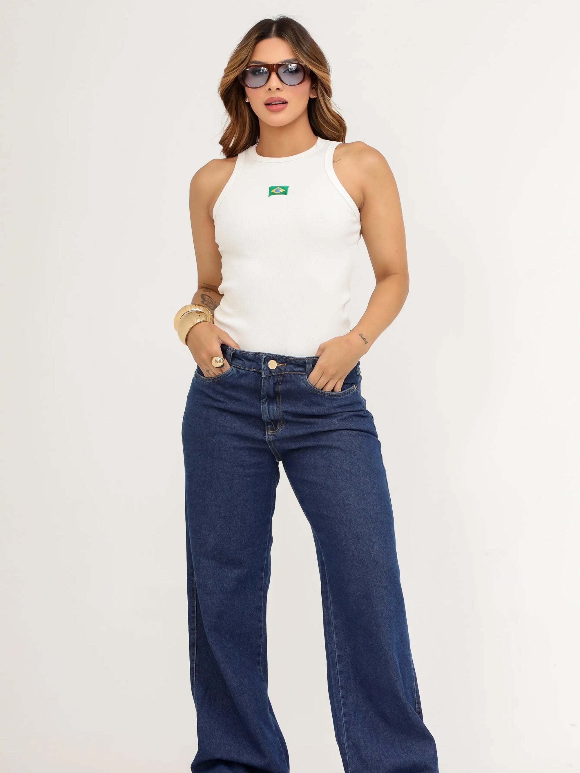(KIT COM 3) Regata Feminina do Brasil [PROMOÇÃO DE OUTONO]