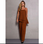(KIT COM 2) - Conjunto Feminino Blusa Tunica e Calça Pantalona [PROMO DIA DAS MÃES]